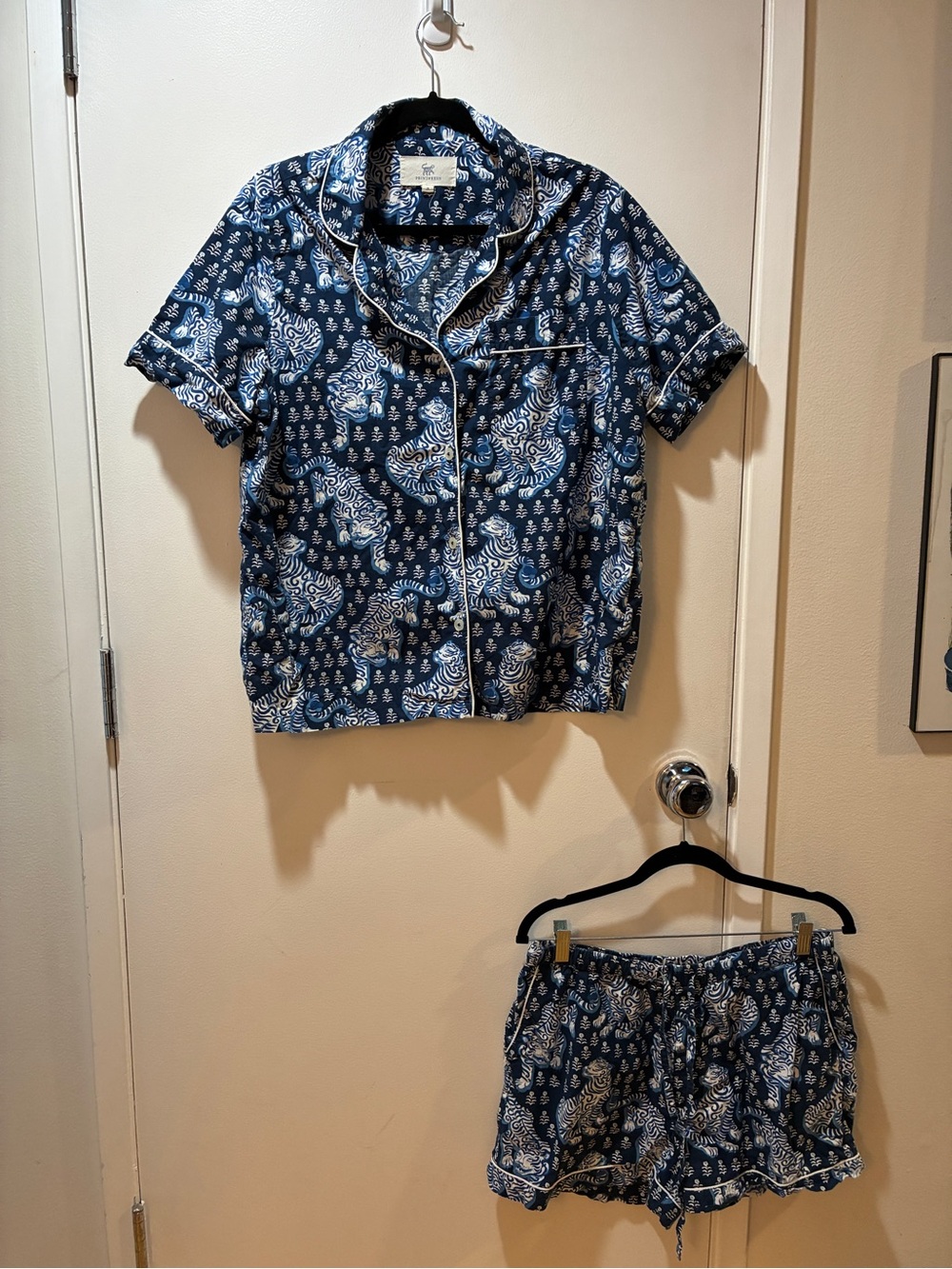 Printfresh Tiger Queen short PJ set